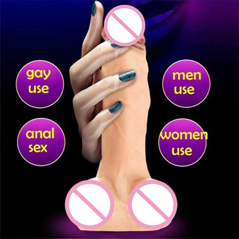 Big Realistic TPE Dildo Sex Toy for Men Soft 3D Sex Doll Penis Vagina G-Spot Anal Plug Massager Clitoris Stimulator Adults Toys